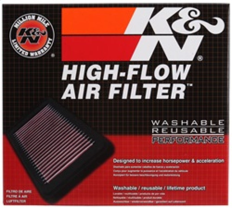 K&N 06 BMW M5 5.0L V10 Drop-In High-Flow Air Filter Part KN-33-2350
