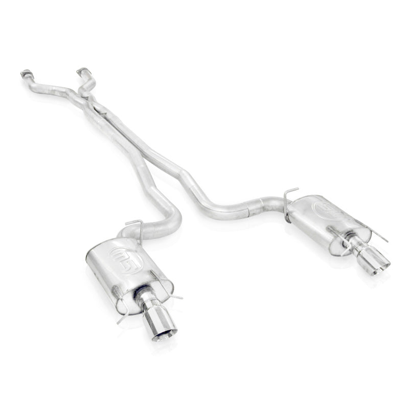 Stainless Works 2009-2015 Cadillac CTS-V Sedan 3-Inch Exhaust System with X-Pipe and Double Wall Tips