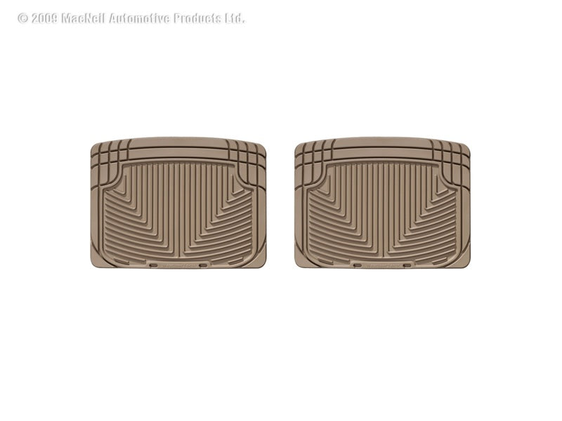 WeatherTech 93 Mercedes-Benz 300CE Rear Tan All-Weather Floor Mats * Durable and Non-Slip Protection