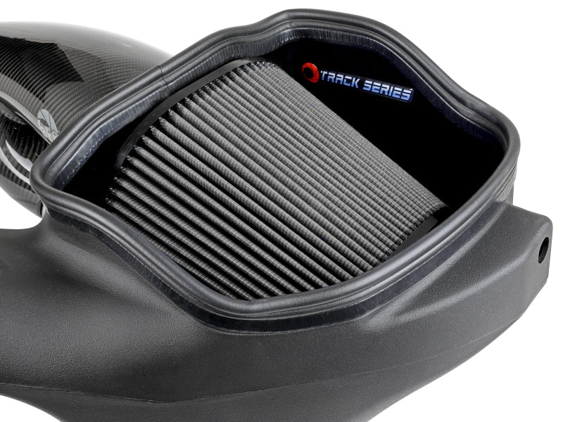 aFe 17-20 Ford F-150/Raptor Track Series Carbon Fiber Cold Air Intake System with Pro DRY S Filter (Part #afe57-10010D)