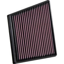 Load image into Gallery viewer, K&amp;N Engineering Part Number KNN33-3075 High-Flow Reusable Air Filter for 2015-2017 Jaguar XF and F-Pace