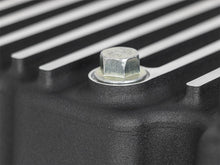 Load image into Gallery viewer, aFe Power Pro Series Engine Oil Pan for Ford Super Duty 6.7L Diesel V8 - Black with Machined Fins (Part #afe46-70322)