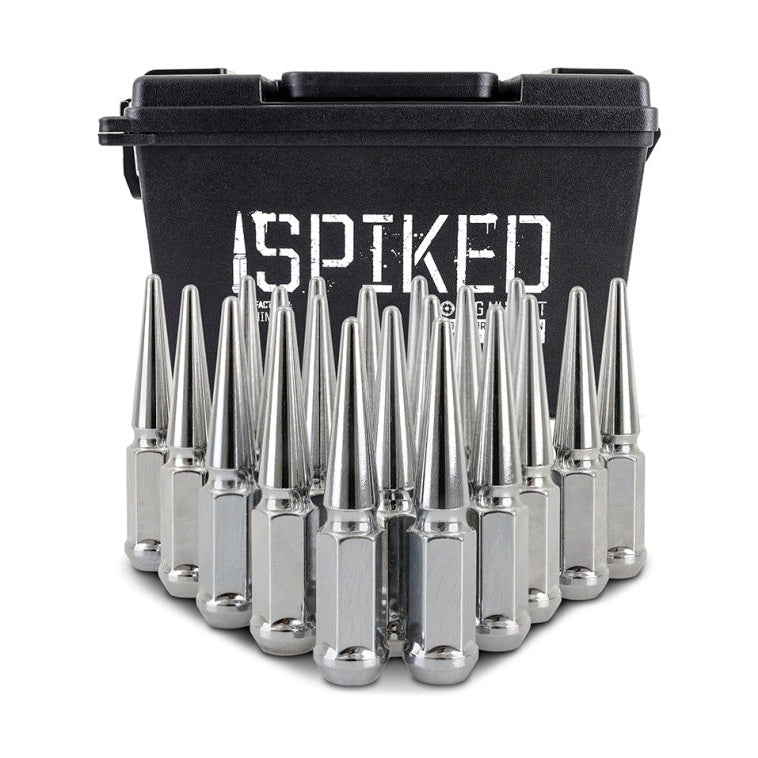 Mishimoto Steel Spiked Lug Nuts M12x1.5 – 20-Piece Chrome Set for BMW Z3