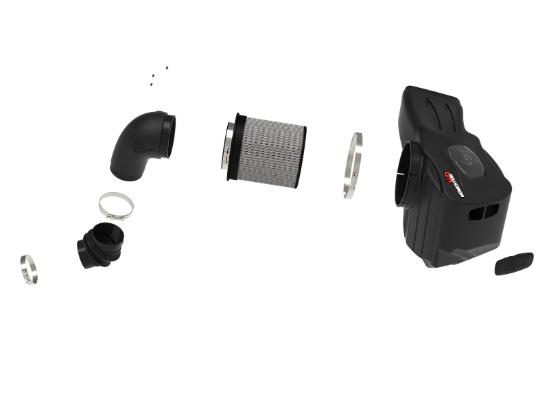 aFe Power Momentum HD Cold Air Intake System with Pro Dry S Filter for 2019-2020 Ram 2500 and 3500 Diesel Trucks L6-6.7L
