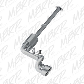 MBRP Armor Lite Series Cat Back Exhaust System for 2009-2014 Ford F-150 with 3-inch Diameter and Dual Outlet Tips