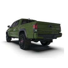 Load image into Gallery viewer, Rally Armor 16-23 Toyota Tacoma Gen 3 Black Mud Flap with Army Green Logo - Durable Polyurethane Protection