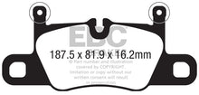 Load image into Gallery viewer, EBC Orangestuff 9000 Series Race Brake Pads for Porsche Cayenne 3rd Gen 4.0TT Rear