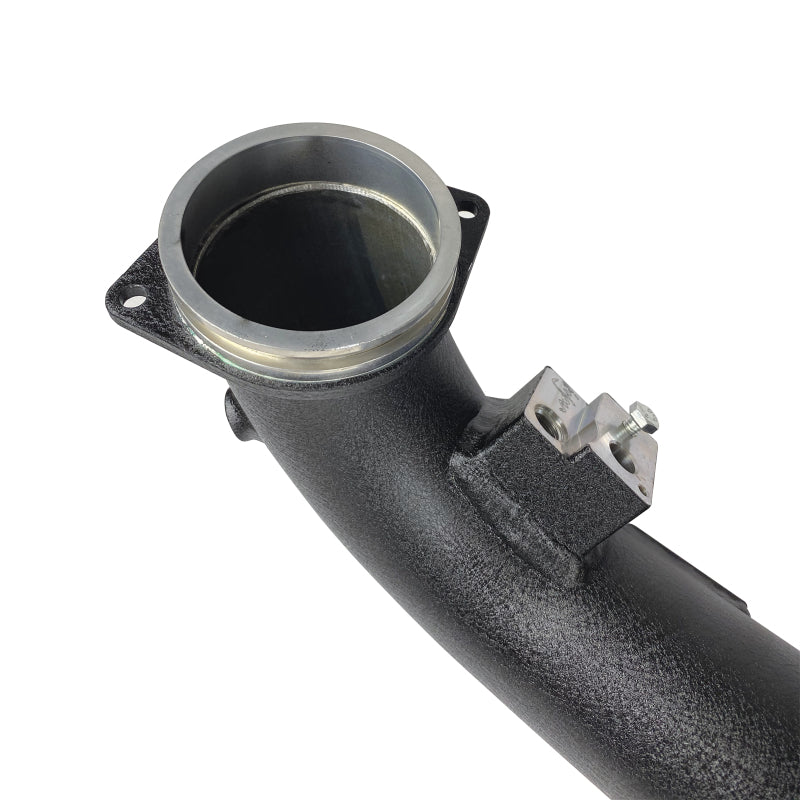 Injen SES Intercooler Pipes for 2020-2022 Toyota Supra & BMW Z4 - Wrinkle Black, Part Number injSES2300ICPWB
