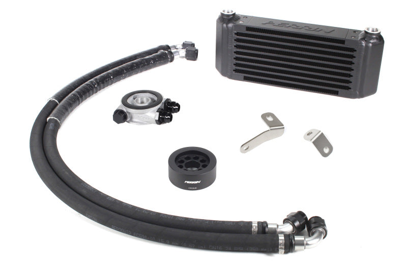 Perrin Performance Subaru WRX CVT Transmission Engine Oil Cooler Kit (Model Years 2022-2025)