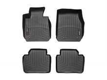 Load image into Gallery viewer, WeatherTech FloorLiner DigitalFit for BMW 3 Series * Front and Rear Black All-Weather Floor Mats Part #wet44410-1-2