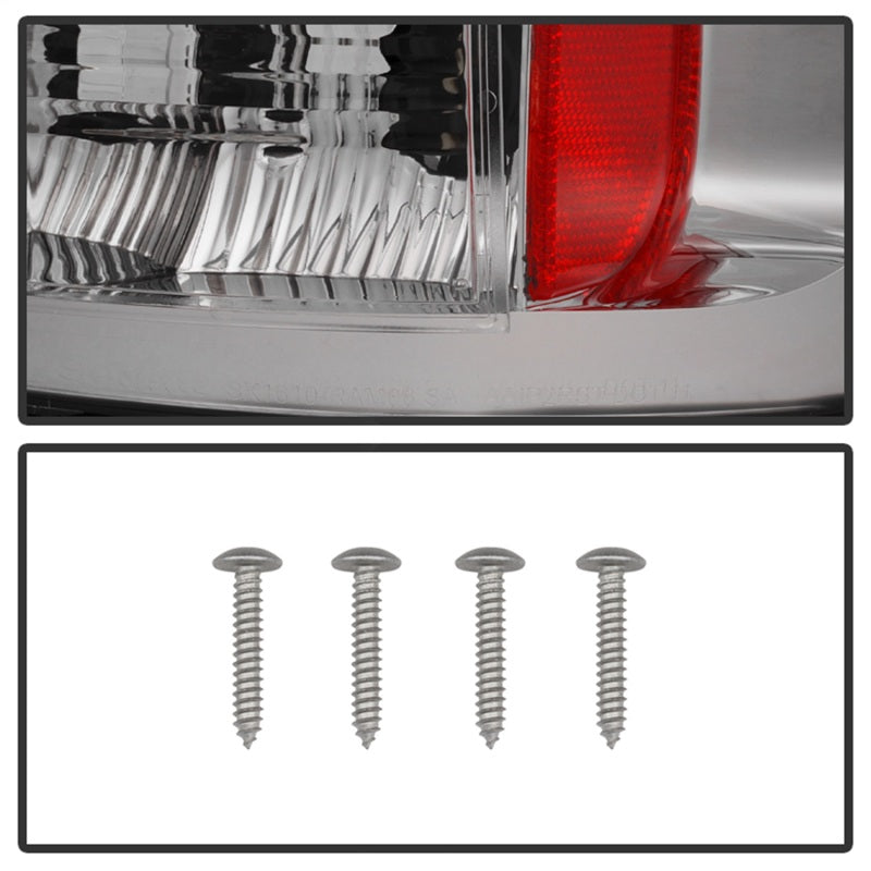 Spyder Chrome LED Tail Lights for Dodge Ram 1500 (2004-2006) - Enhance Your Vehicle's Look