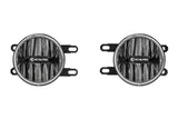 KC HiLiTES Gravity G4 4-Inch LED Fog Lights for Toyota Tacoma (Pair) with Brackets