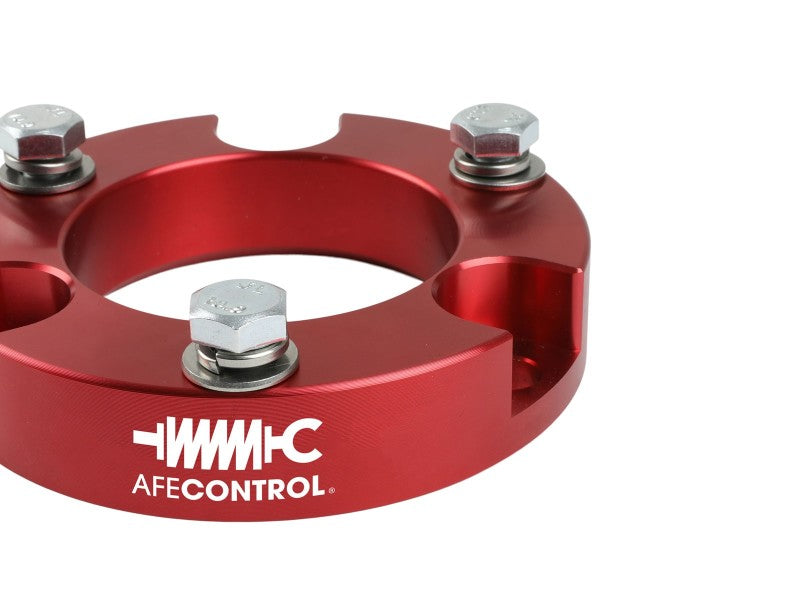 aFe CONTROL 2.0 Inch Leveling Kit for Toyota 4Runner, FJ Cruiser, and Tacoma - Red