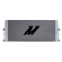 Load image into Gallery viewer, Mishimoto Heavy-Duty 17-Inch Oil Cooler with Same-Side Outlets - Silver