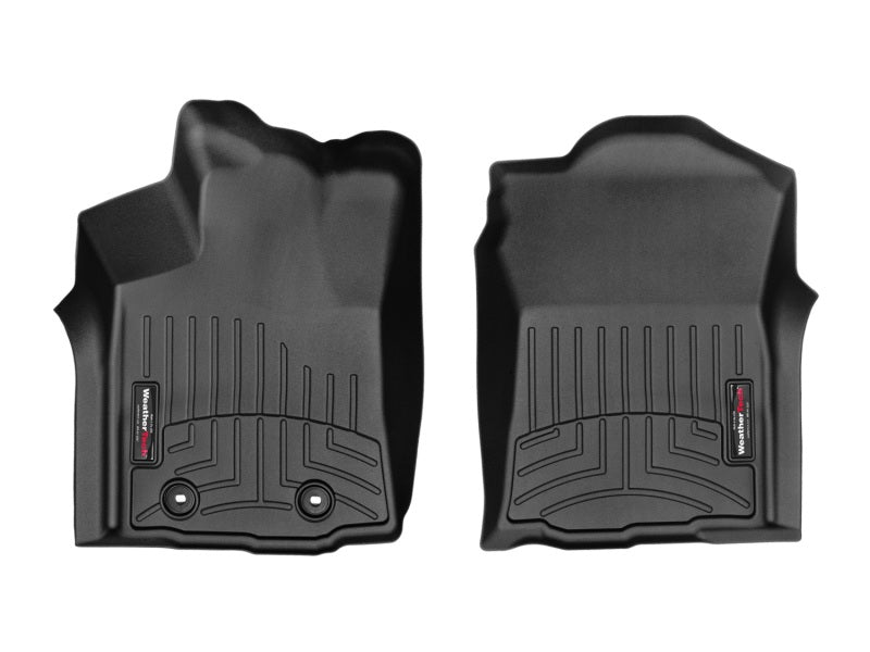 WeatherTech DigitalFit Front FloorLiner for Toyota Tacoma Double Cab - Black