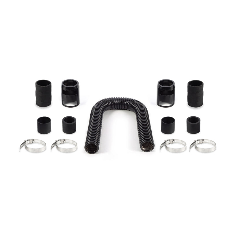 Mishimoto 24-inch Flexible Stainless-Steel Radiator Hose Kit - Black Finish