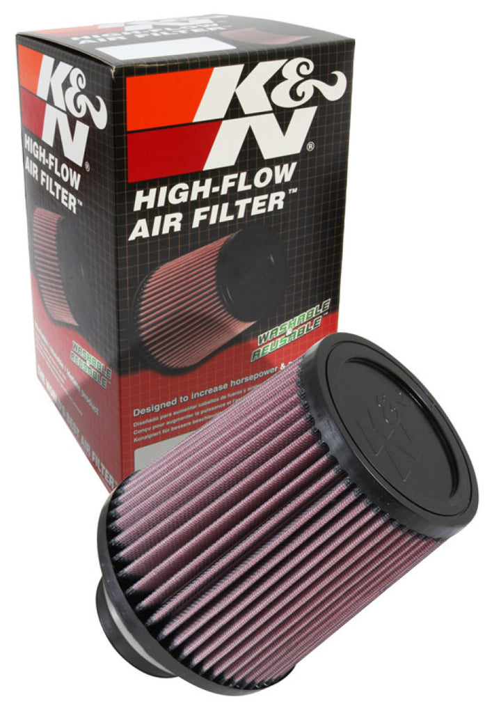 K&N Engineering Universal Rubber Air Filter with 2-3/4 inch Flange - Fits Honda Prelude & Civic