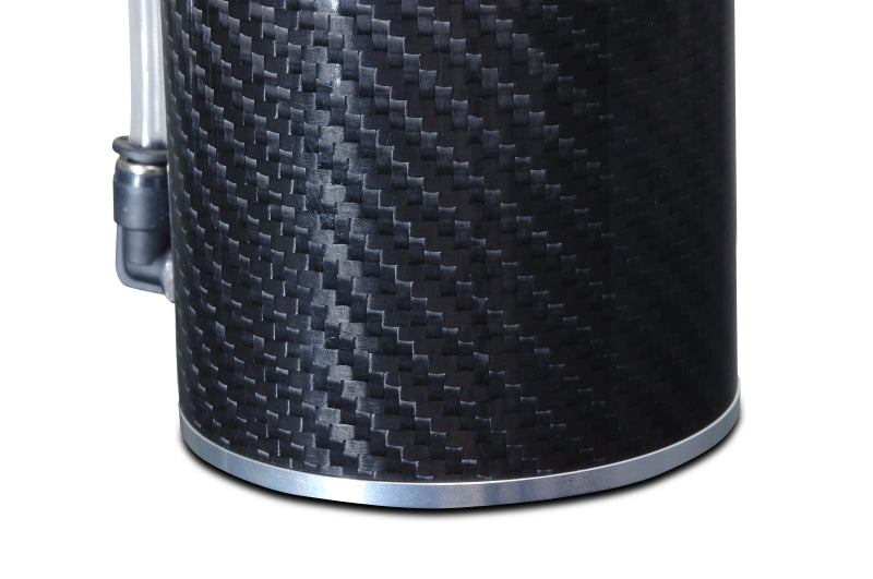 Mishimoto Carbon Fiber Oil Catch Can with 10mm Fittings - Protect Your Performance Engine Components