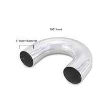 Load image into Gallery viewer, Mishimoto Universal Aluminum Intercooler Tubing 4-inch OD - 180 Degree Bend