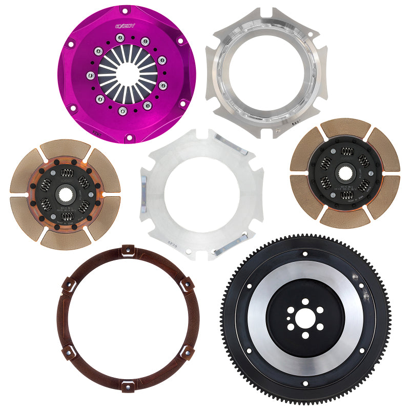 Exedy Hyper Twin Cerametallic Clutch Kit for Nissan Skyline GTR (1989-1993) - Part exeNM032SD
