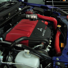 Load image into Gallery viewer, Mishimoto Mitsubishi EVO X Red Silicone Radiator Hose Kit Part #misMMHOSE-EVO-10RD