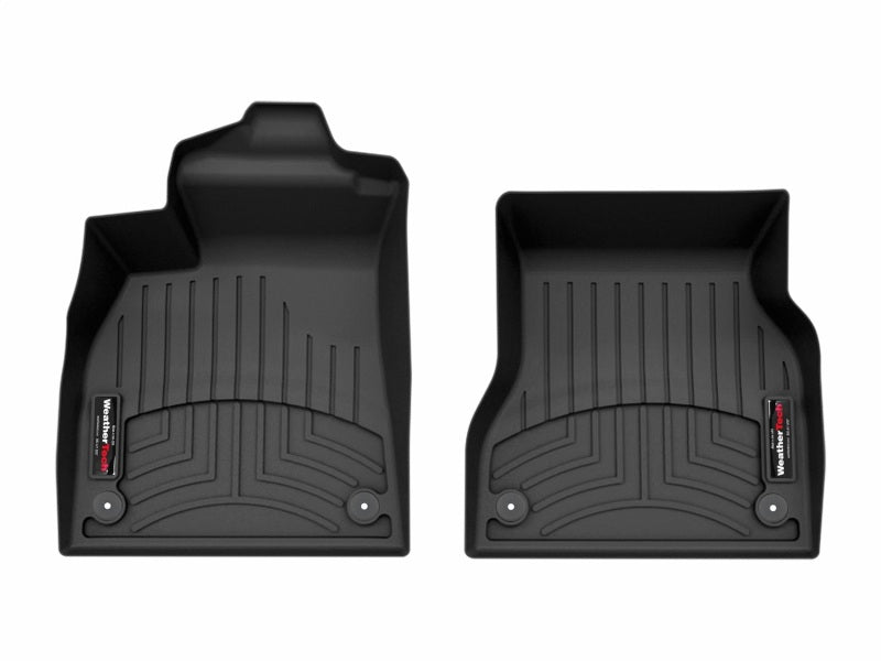 WeatherTech DigitalFit Front FloorLiner for 2025 Audi A6 and S6 Sportback e-tron, Black - WET4419571