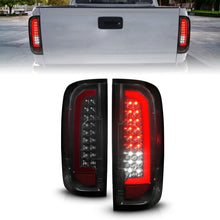 Load image into Gallery viewer, ANZO 15-21 Chevrolet Colorado Full LED Tail Lights with Red Lightbar, Black Housing, Smoke Lens