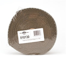Load image into Gallery viewer, DEI Titanium Exhaust Wrap 2 inch x 100 ft - High-Performance Thermal Insulation for Automotive and Motorcycle Applications
