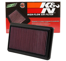 Load image into Gallery viewer, K&amp;N Engineering High-Flow Replacement Air Filter for Honda Civic and Acura ILX (Part #knn33-2473)
