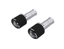 Load image into Gallery viewer, MBRP Carbon Fiber Exhaust Tips for 2025 Ram 1500 – Dual Wall 3-Inch Inlet and 5-Inch Outlet