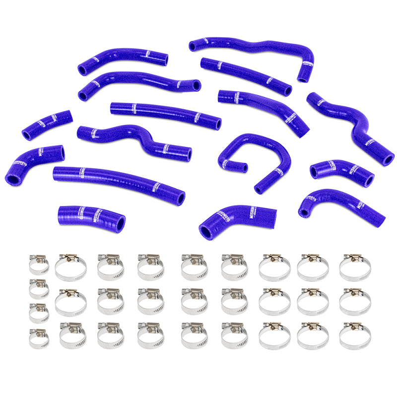 Mishimoto 1998-2002 Toyota Land Cruiser 4.7L V8 Silicone Heater & Ancillary Hose Kit - Blue