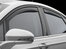 Load image into Gallery viewer, WeatherTech Part WET82732 Dark Smoke Side Window Deflectors for Ford Fusion (2013-2015)