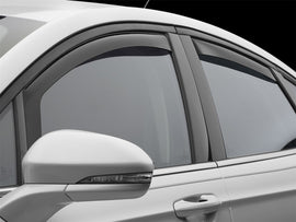 WeatherTech Part WET82732 Dark Smoke Side Window Deflectors for Ford Fusion (2013-2015)