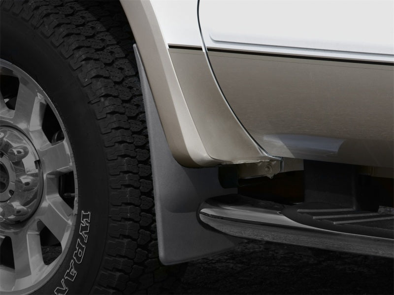 WeatherTech WET110012 DigitalFit No-Drill MudFlaps for 2008-2010 Ford F-250 Super Duty, Black