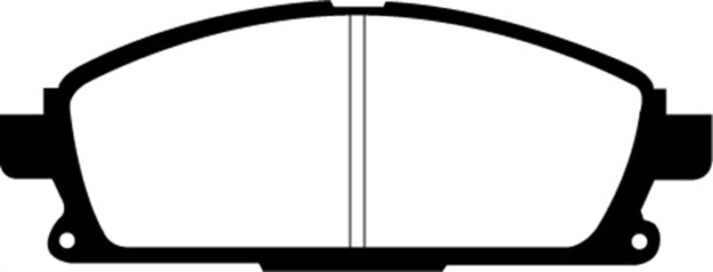 EBC Ultimax OEM Replacement Front Brake Pads for Acura MDX and Nissan Pathfinder