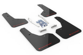 Rally Armor 19-21 Subaru Forester Black UR Urethane Mud Flap with Red Logo