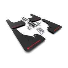 Load image into Gallery viewer, Rally Armor UR Series Mud Flaps for Toyota Corolla 2019-2023 with Red Logo, Black Polyurethane
