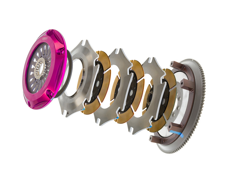 Exedy Hyper Triple Cerametallic Clutch Kit for 2008-2015 Mitsubishi Lancer Evolution GSR