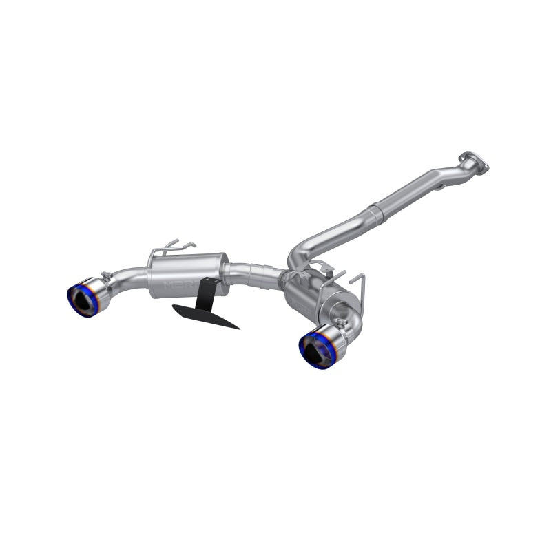 MBRP Armor Pro Series 2023-2025 Toyota Corolla GR 1.6L T304 Stainless Steel Cat-Back Dual Exhaust with Burnt End Tips