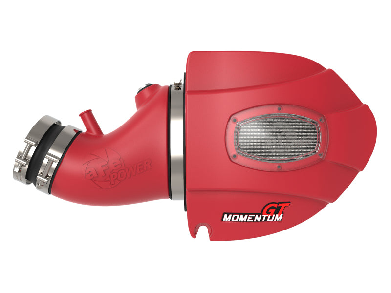 aFe Power Momentum GT Limited Edition Cold Air Intake System for Dodge Challenger/Charger (2011-2015) - Red with Pro DRY S Filter