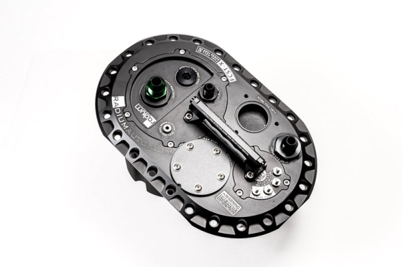 Radium Engineering FCST-X Drop-In Surge Tank System for External Fuel Pumps