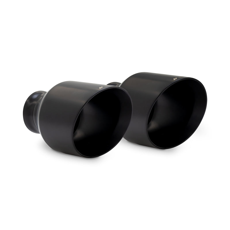 Mishimoto 5-inch Black Exhaust Tips for Dodge Charger 2015-2024