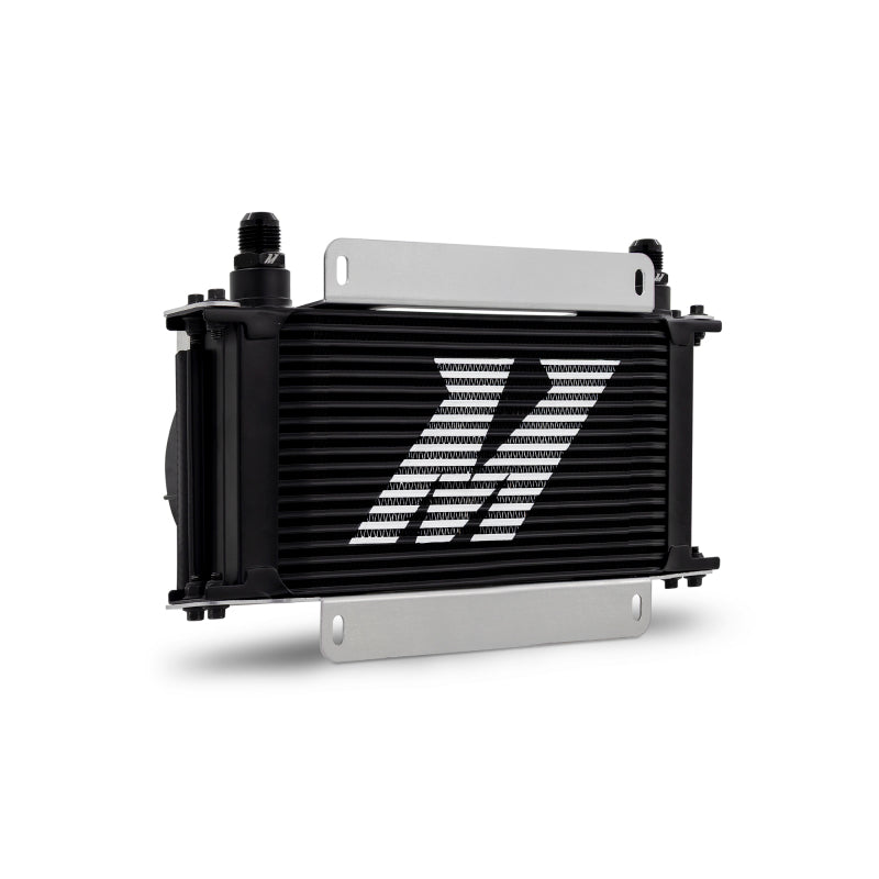 Mishimoto Universal 19-Row Oil Cooler Kit with Dual 5-Inch Fans, MMOC-19-K
