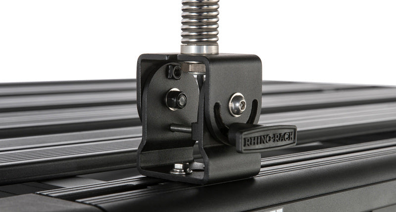 Rhino-Rack Pioneer Folding Aerial Bracket Part Number RHR43196 for Versatile Antenna Mounting