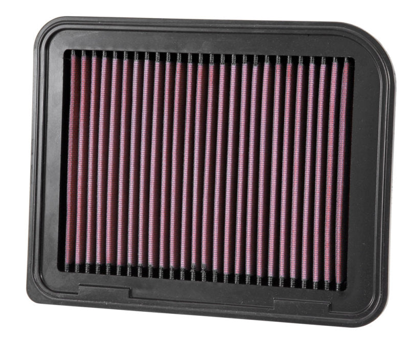 K&N Replacement Panel Air Filter for Mitsubishi Outlander, ASX, and Lancer 2012-2015 * High-Flow Reusable Filter Part Number KN-33-3015