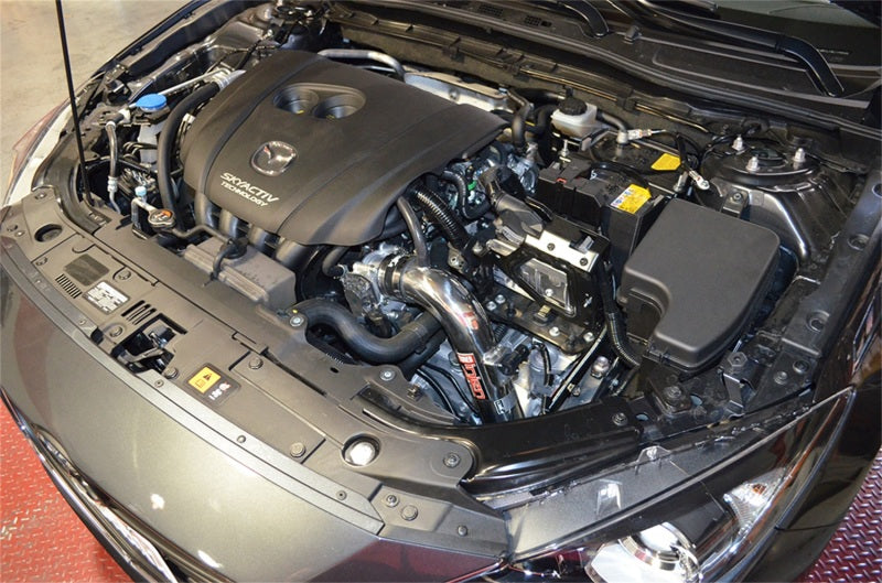 Injen 13-18 Mazda 3 2.0L Automatic Cold Air Intake with MegaRam and Air Fusion Technologies - Black