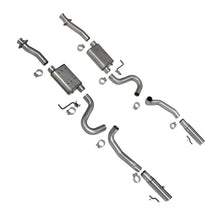Load image into Gallery viewer, BBK VariTune Cat Back Exhaust System for 1988-1992 Ford Mustang with Stainless Steel Tips - Part Number BBK3001