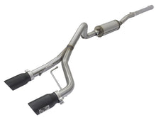 Load image into Gallery viewer, aFe Rebel Series Dual Center Exit Cat-Back Exhaust System for 2007-2017 Jeep Wrangler (V6-3.6L/3.8L)