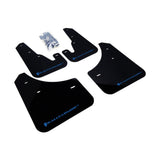Rally Armor UR Series Black Mud Flaps for 2004-2009 Mazda 3 and Speed3 – Durable Polyurethane Protection