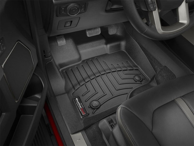 WeatherTech DigitalFit Front FloorLiners for 2015-2016 Ford F-150 SuperCrew and SuperCab * Black